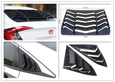 Porcellana Otturatori della finestra di automobile posteriore e laterale di stile di sport per Honda Civic 2016 2018 fornitore