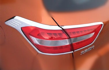 Porcellana Coperture del faro dell'automobile della coda del cromo dell'ABS per la decorazione dell'orlo della luce posteriore di Hyundai ix25 2014 fornitore