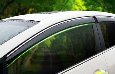 Porcellana Sun e visiere della finestra di automobile della guardia della pioggia per KIA K3 2013 con la banda dell'acciaio inossidabile fornitore