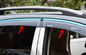 Visiere 2012, deflettori della finestra di automobile di HONDA CR-V del vento della banda della disposizione dell'acciaio inossidabile fornitore